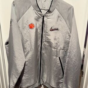 Nike Men's Silver Clemson CFP Bomber Jacket